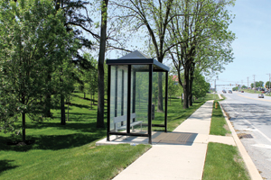 Bus shelters