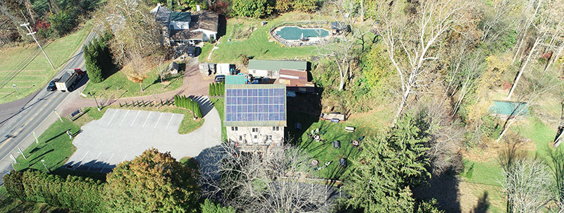 Stone Barn Aerial2